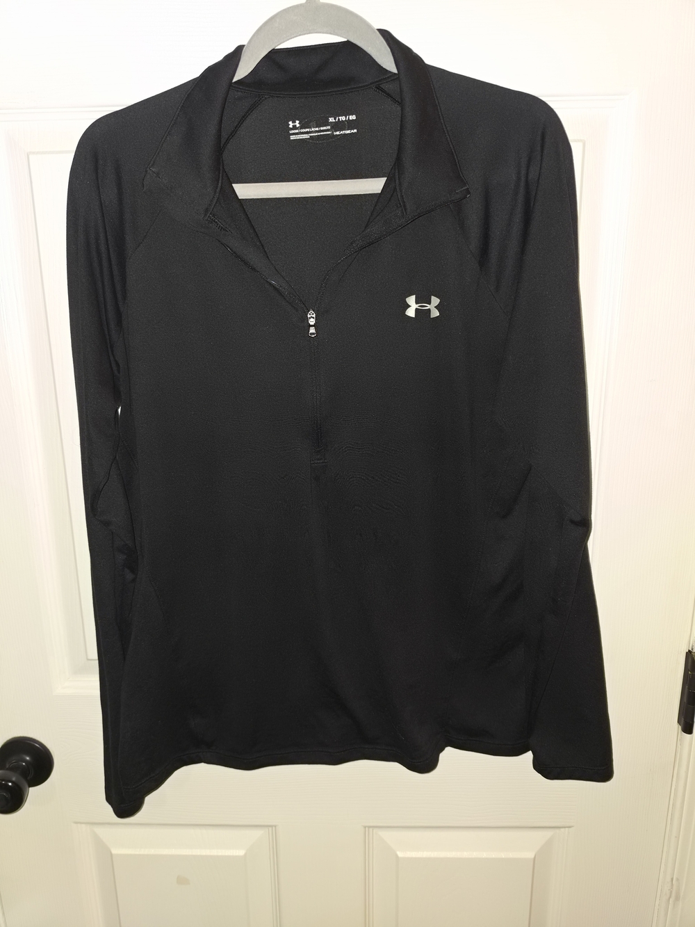 Under Armour Women's Black Quarter-Zip Performance Top